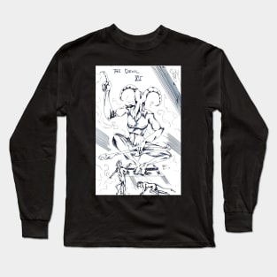 The Devil Tarot Long Sleeve T-Shirt